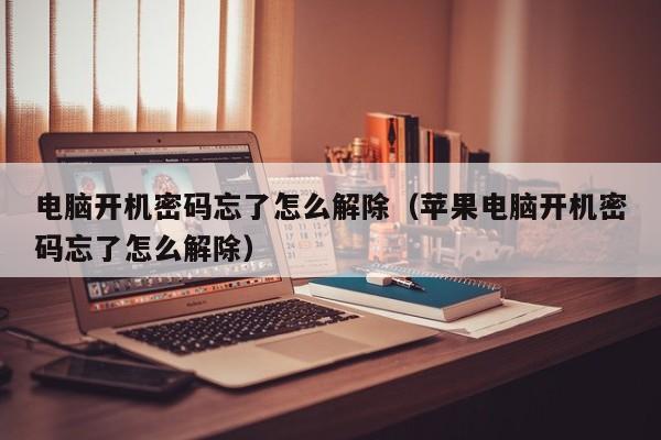 电脑开机密码忘了怎么解除（苹果电脑开机密码忘了怎么解除）